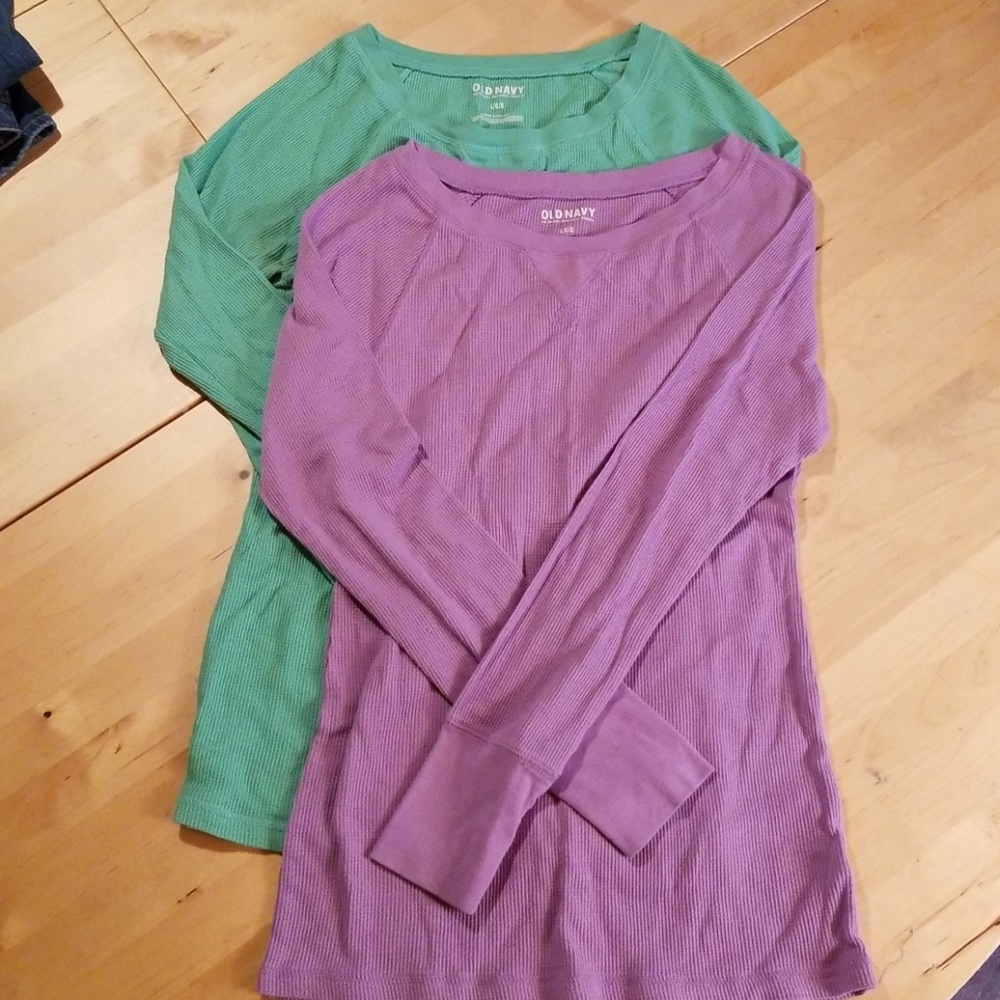 Lot of 3 Old Navy thermal shirts